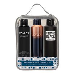 Mens 3-Pc. Black Body Spray Gift Set