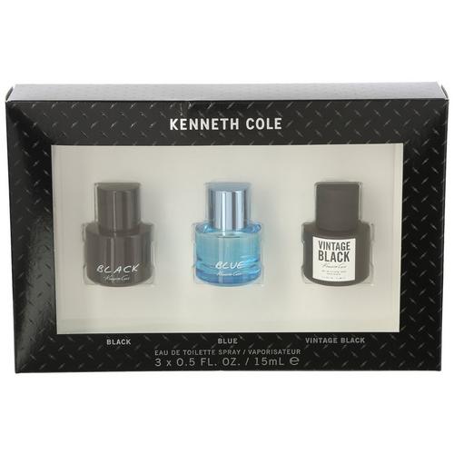 Kenneth Cole Mens 3-Pc.C Eau de Toilette Spray
