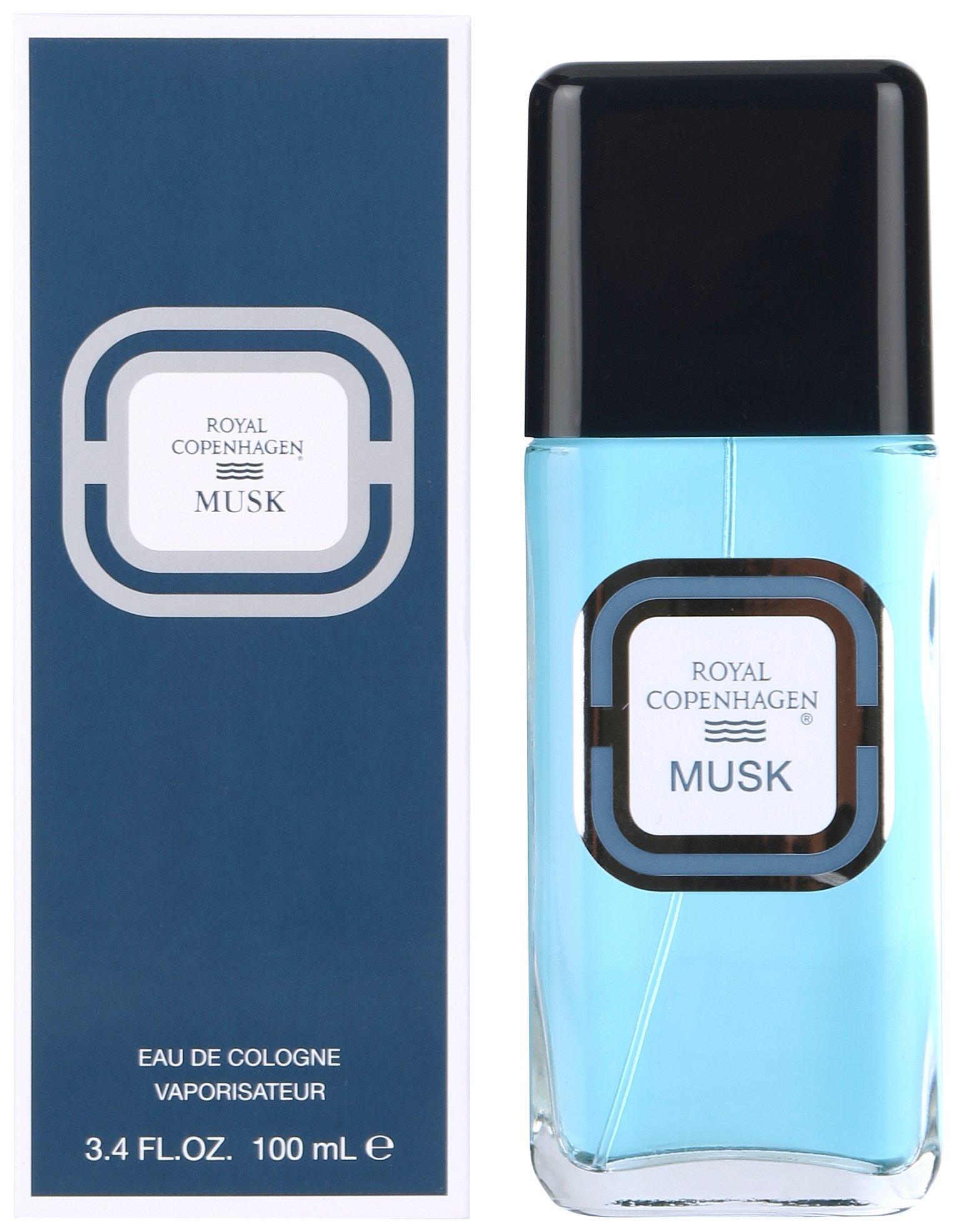 Mens Musk Eau De Cologne Spray 3.4 Fl.Oz.