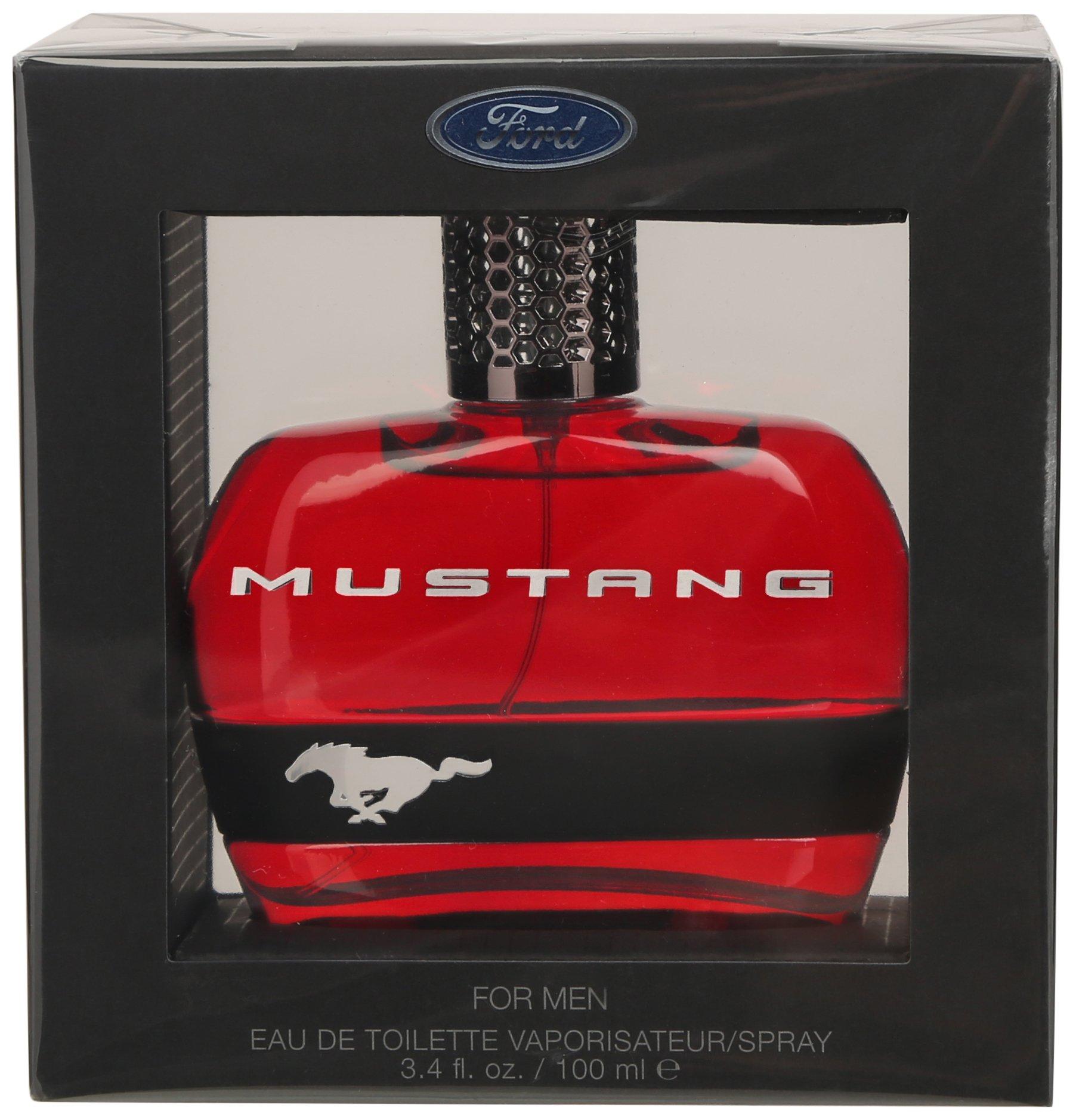 Ford Mustang Red 3.4 Fl.Oz. Mens Eau De