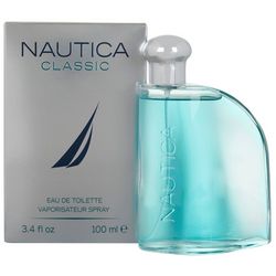 Nautica Mens Classic Eau De Toilette 3.4 oz. Spray