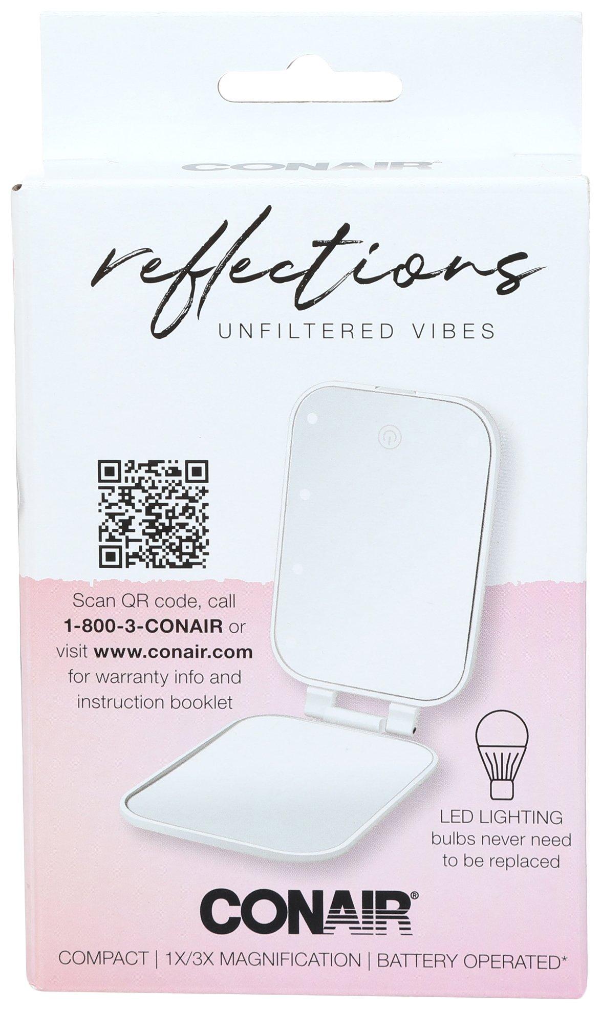 Reflections Compact LED Lighted Mirror