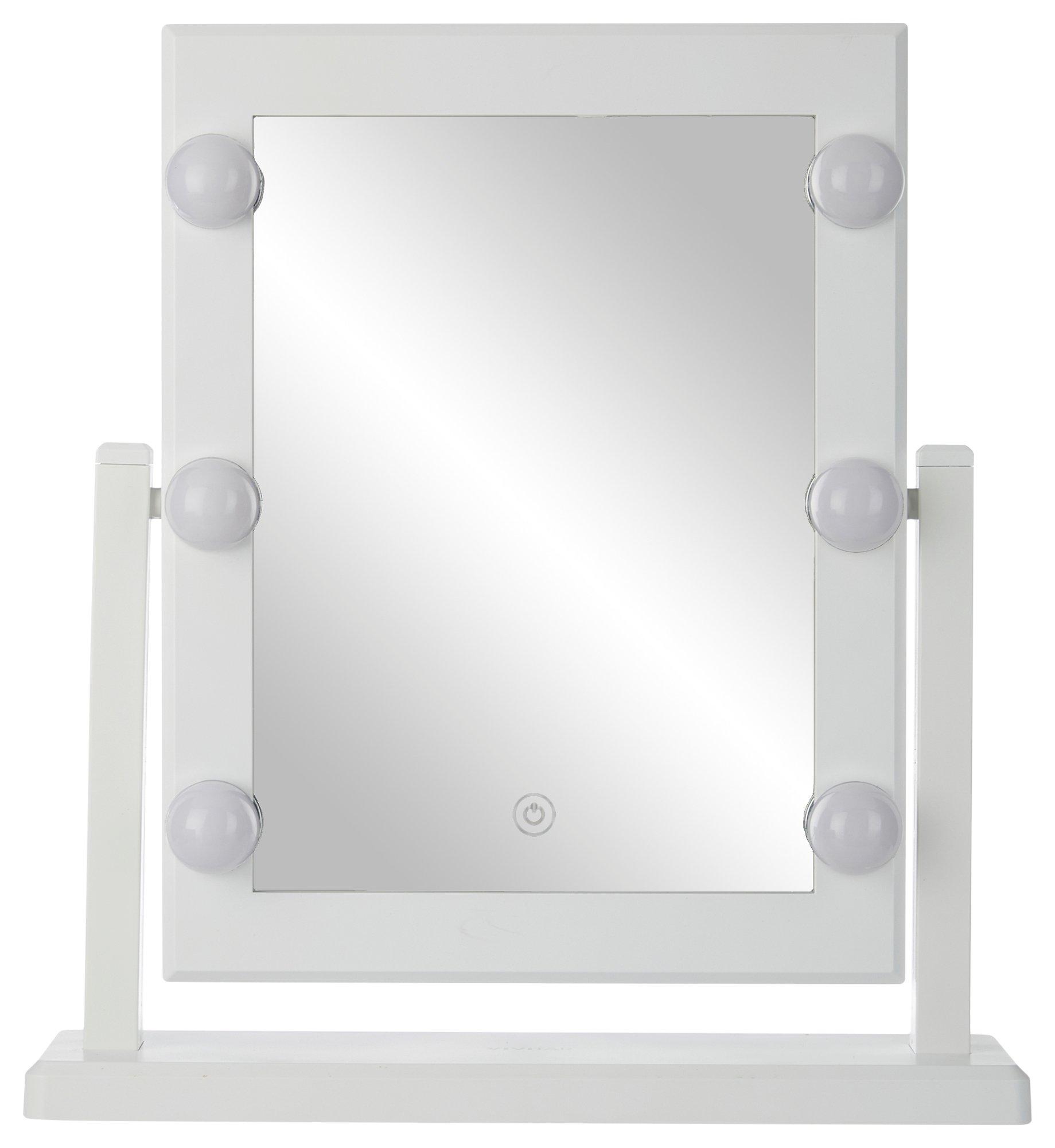 Hollywood 1x Large LED Light Up Vanity Mirror