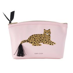 Ruby + Cash Cheetah Cosmetic Bag