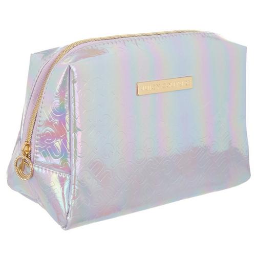 Juicy Couture 2-Pc. Vinyl Cosmetic Travel Bag &