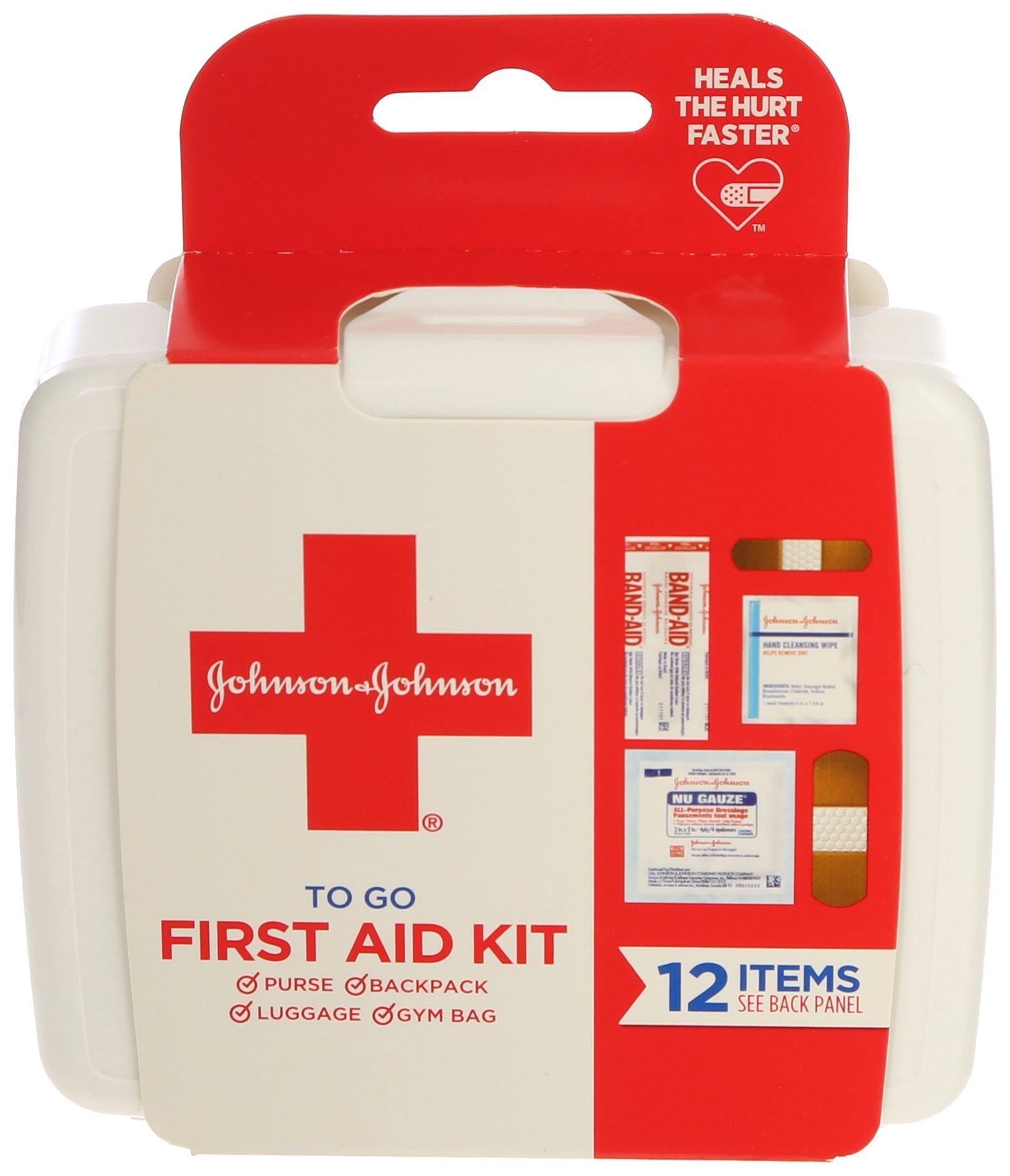 Johnson & Johnson 12-Pc. Essential First Aid To
