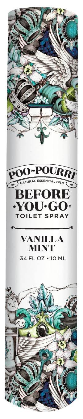 Poo-Pourri Vanilla Mint Toilet Travel Pocket Spray