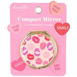 1x/2x Kisses Compact Mirror