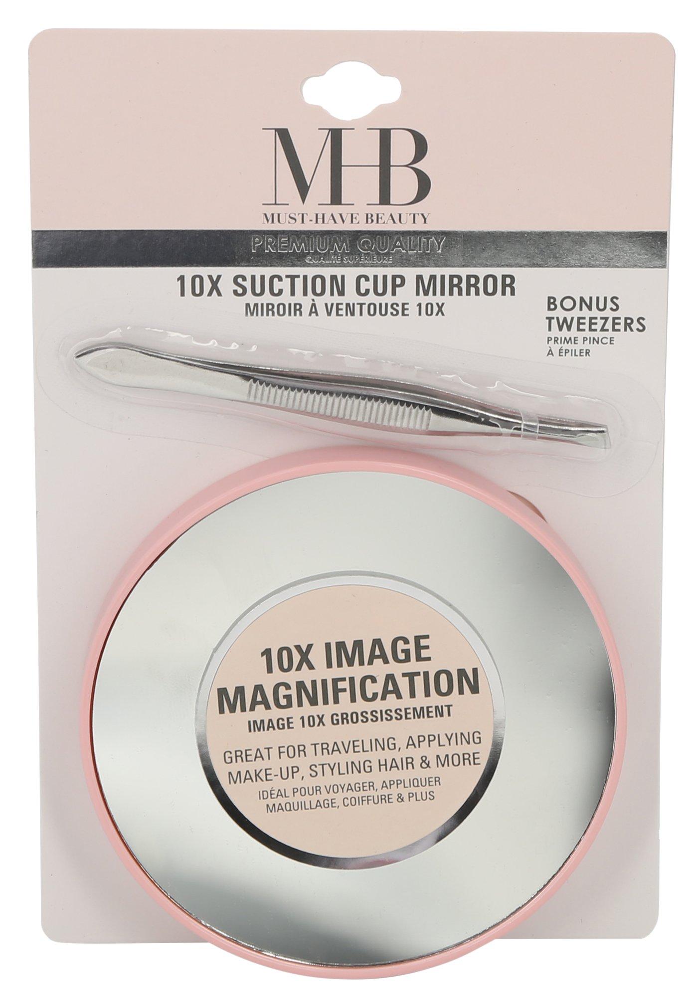 Must Have Beauty Suction Cup Super Magnification Mirror
