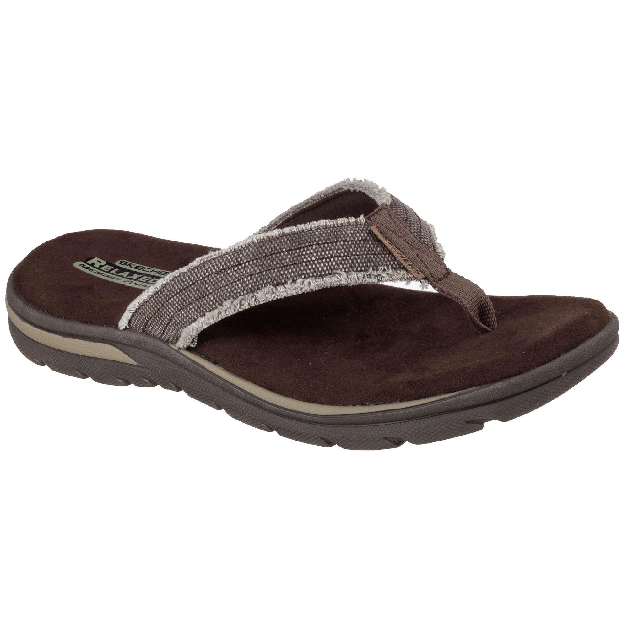 mens sketcher flip flops