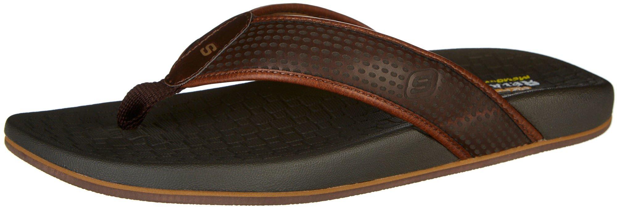 sketchers mens flip flops