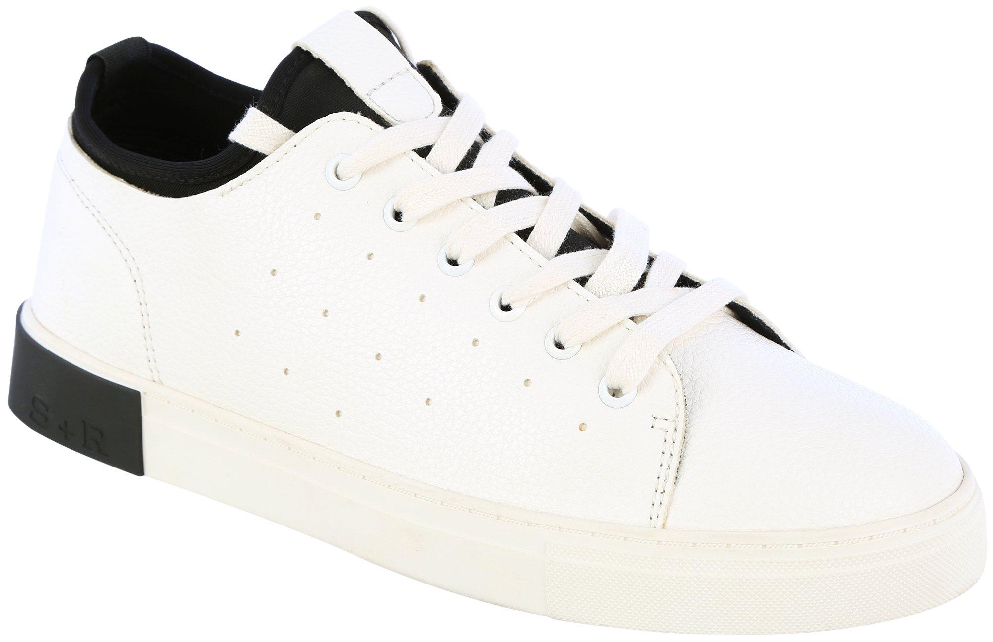 Mens The Lace Up-S White Casual Shoes