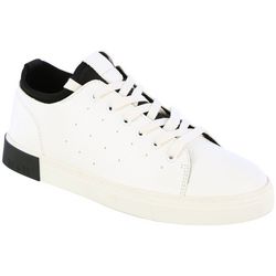 Mens The Lace Up-S White Casual Shoes