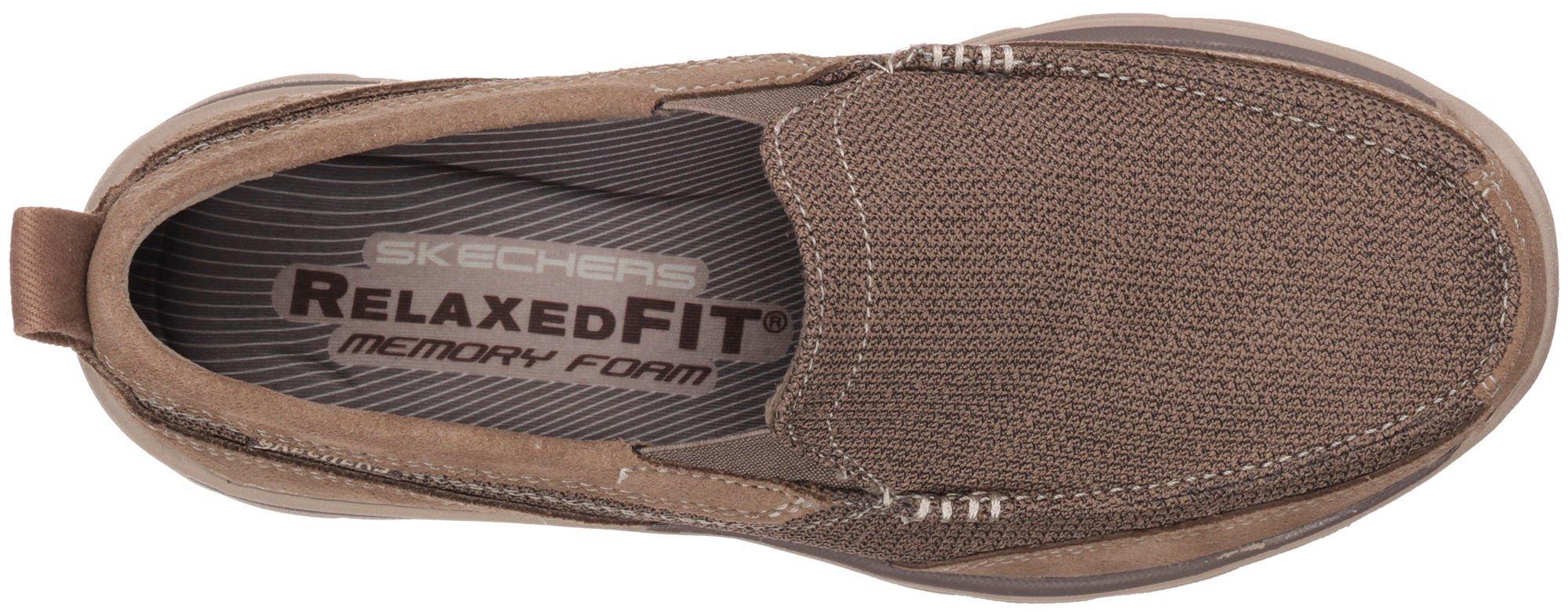 skechers relaxed fit mens slip ons