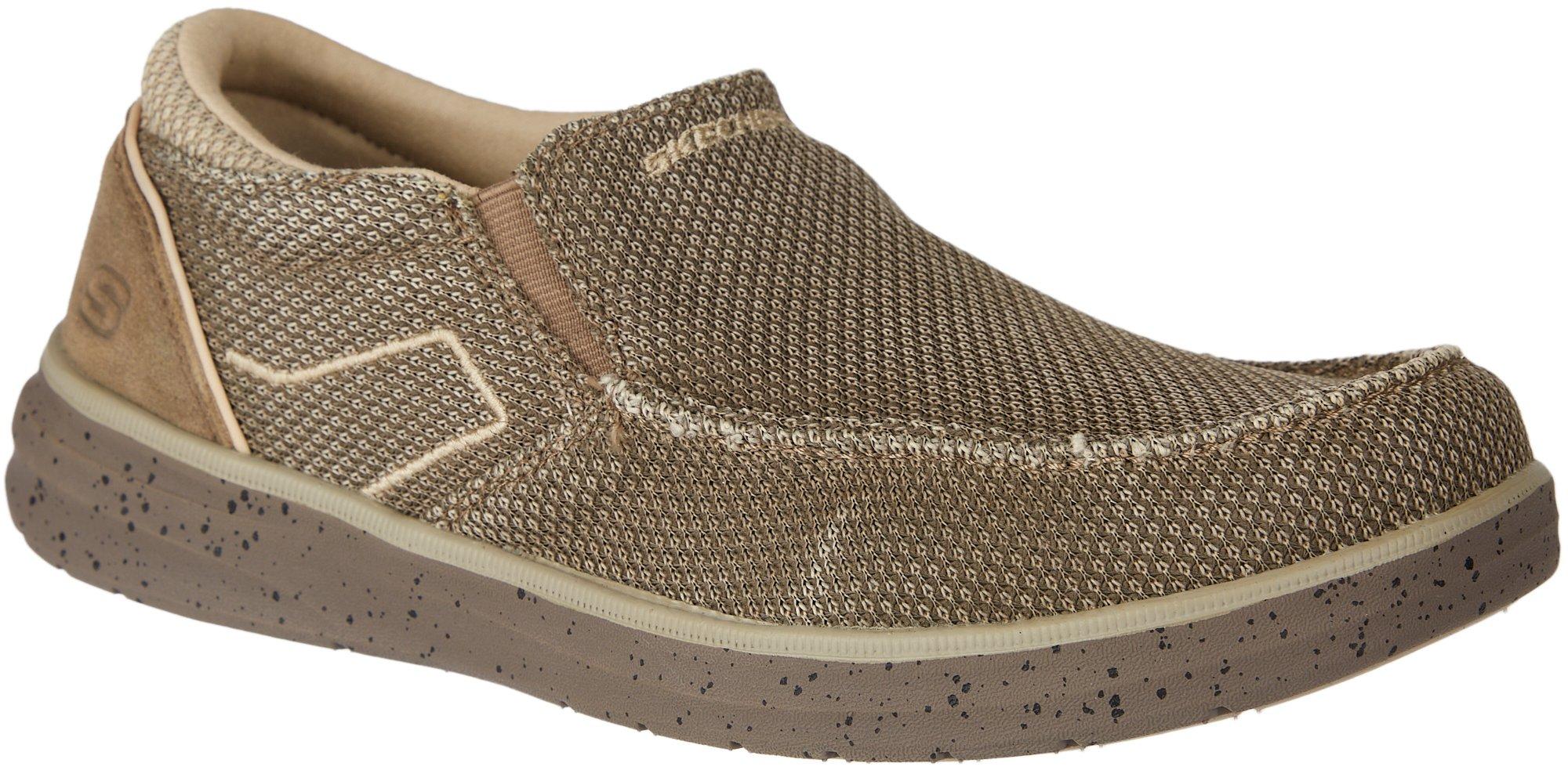 Skechers Mens Morelo-Point View Slip On Casual
