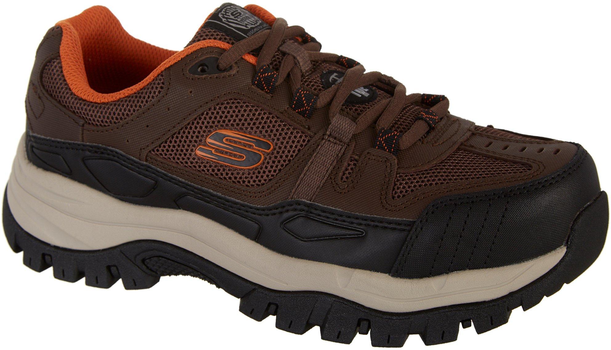 skechers steel toe mens shoes