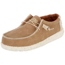 Hey Dude Men's Wally Recycled Leather Casual Shoes