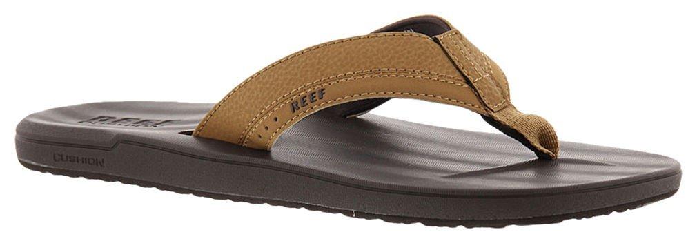 reef men's contoured cushion sandals