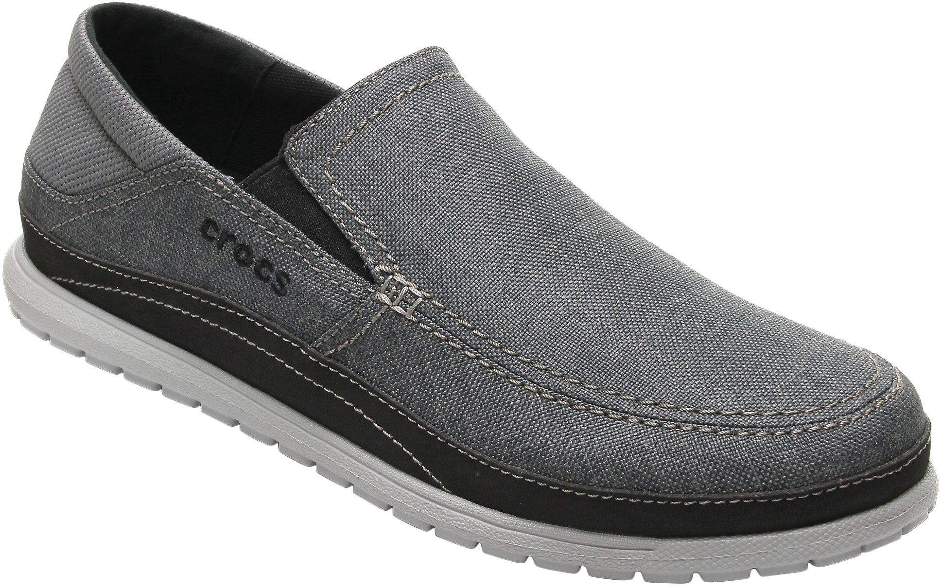 crocs loafers black