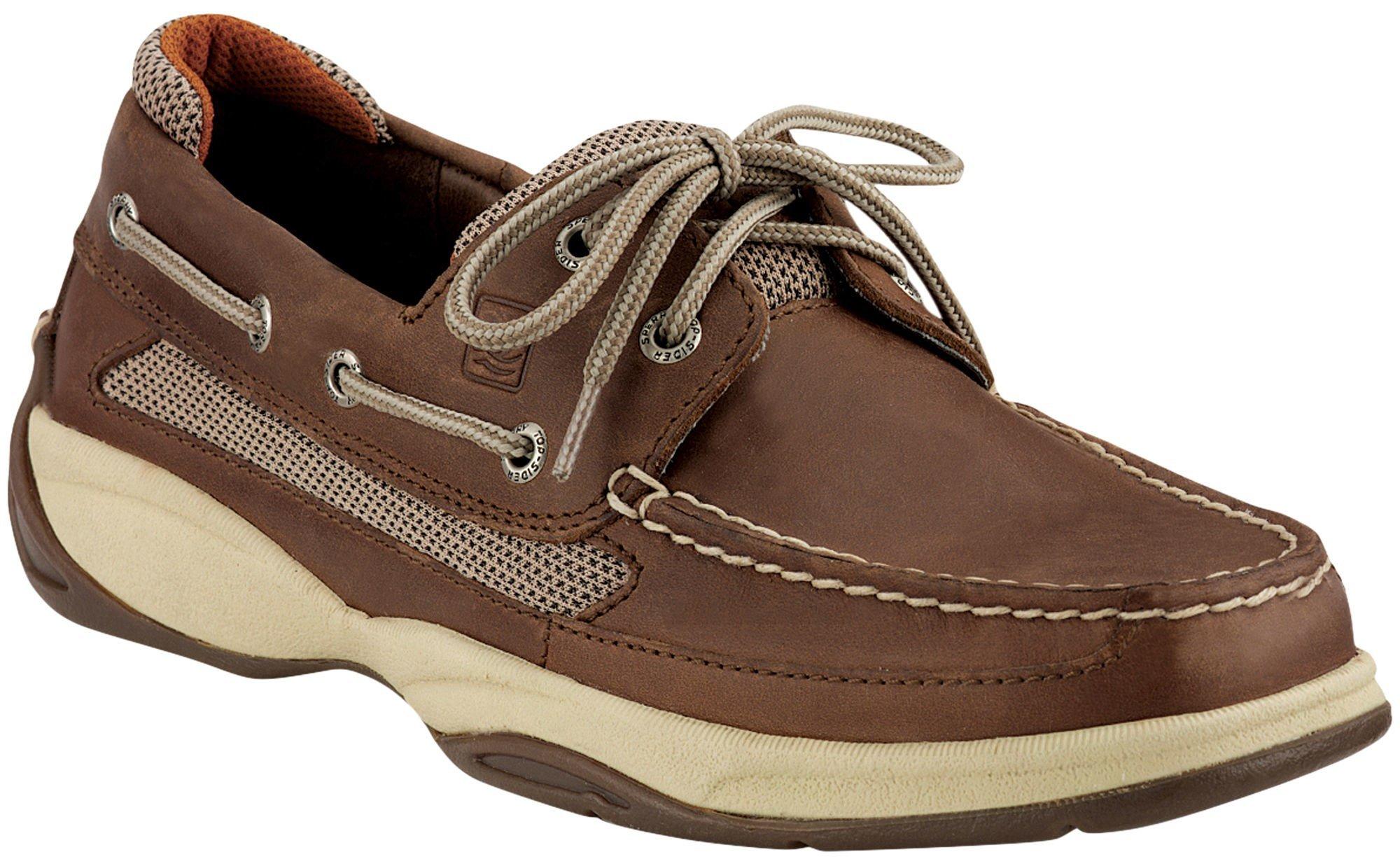 sperry leeward 2 eye dark tan