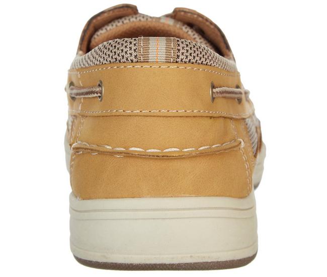Reel Legends Mens Outrigger Casual Sports Boat Shoes - Tan - 12 M