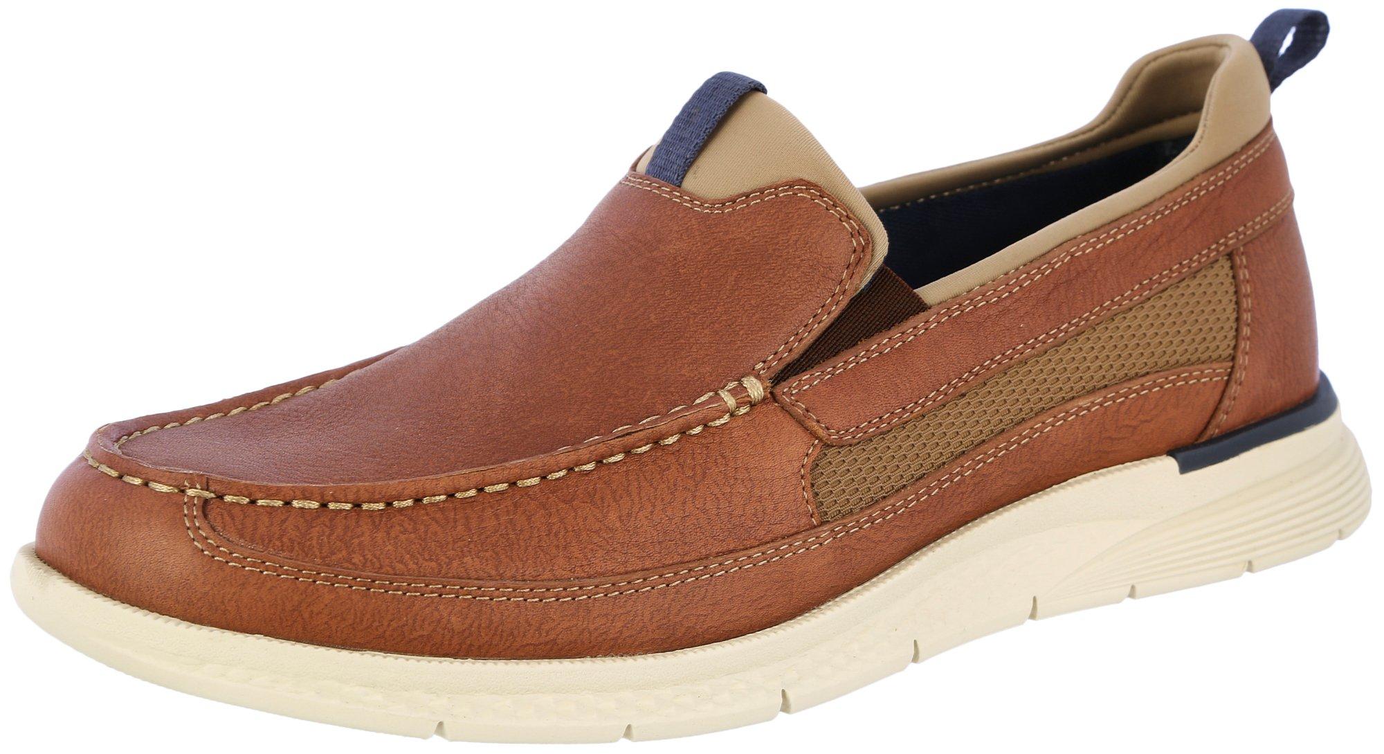  Reel Legends Mens Outrigger Casual Sports Boat Shoes Tan