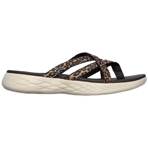 Skechers Womens OnTheGo 600 Meow Sandals