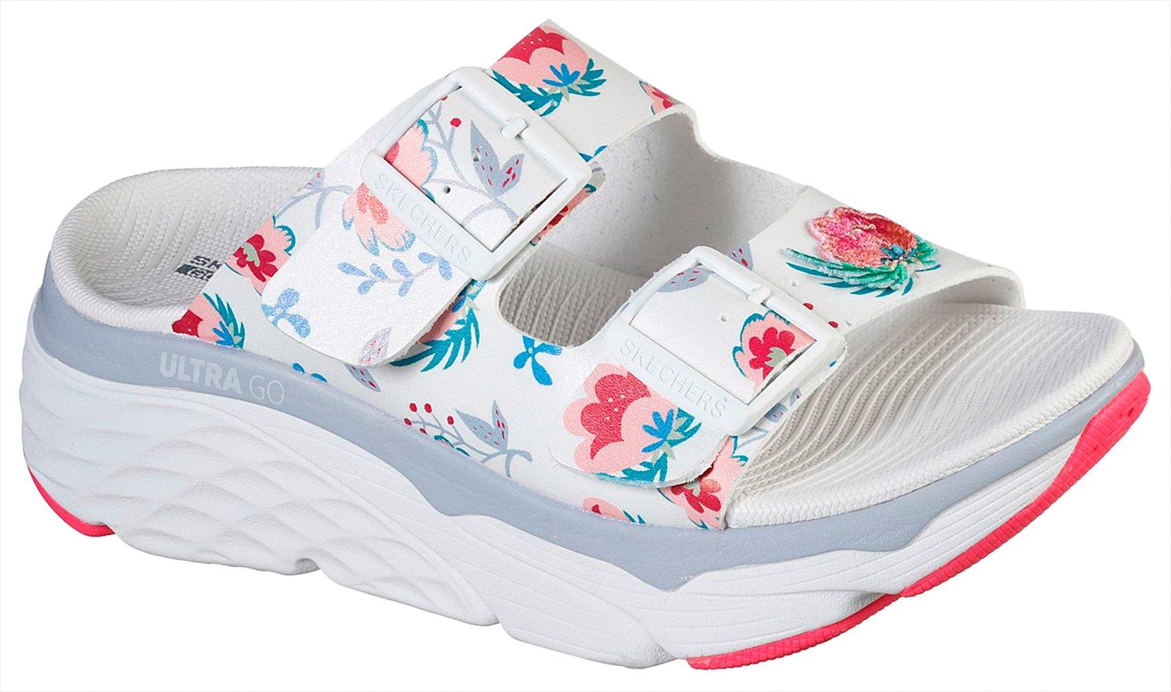 skechers flower flip flops