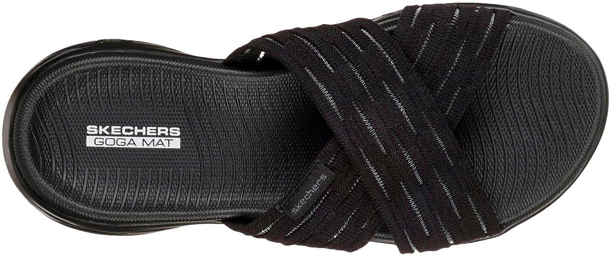 skechers go go mat flip flops