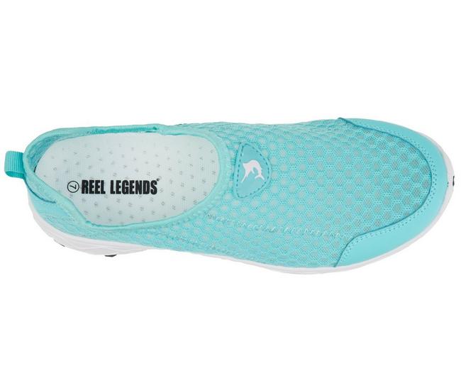  Reel Legends Womens Shell Water Shoes 6 Lava : 服裝