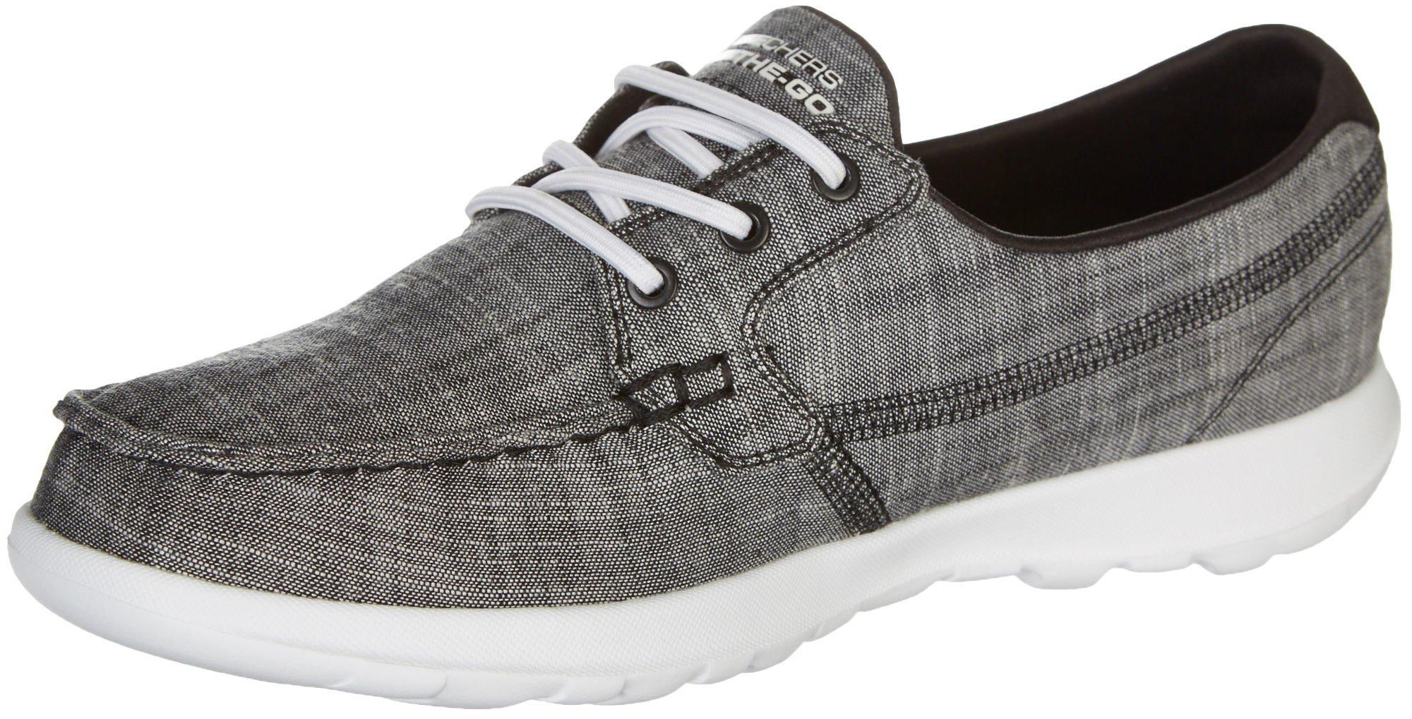 isla skechers black
