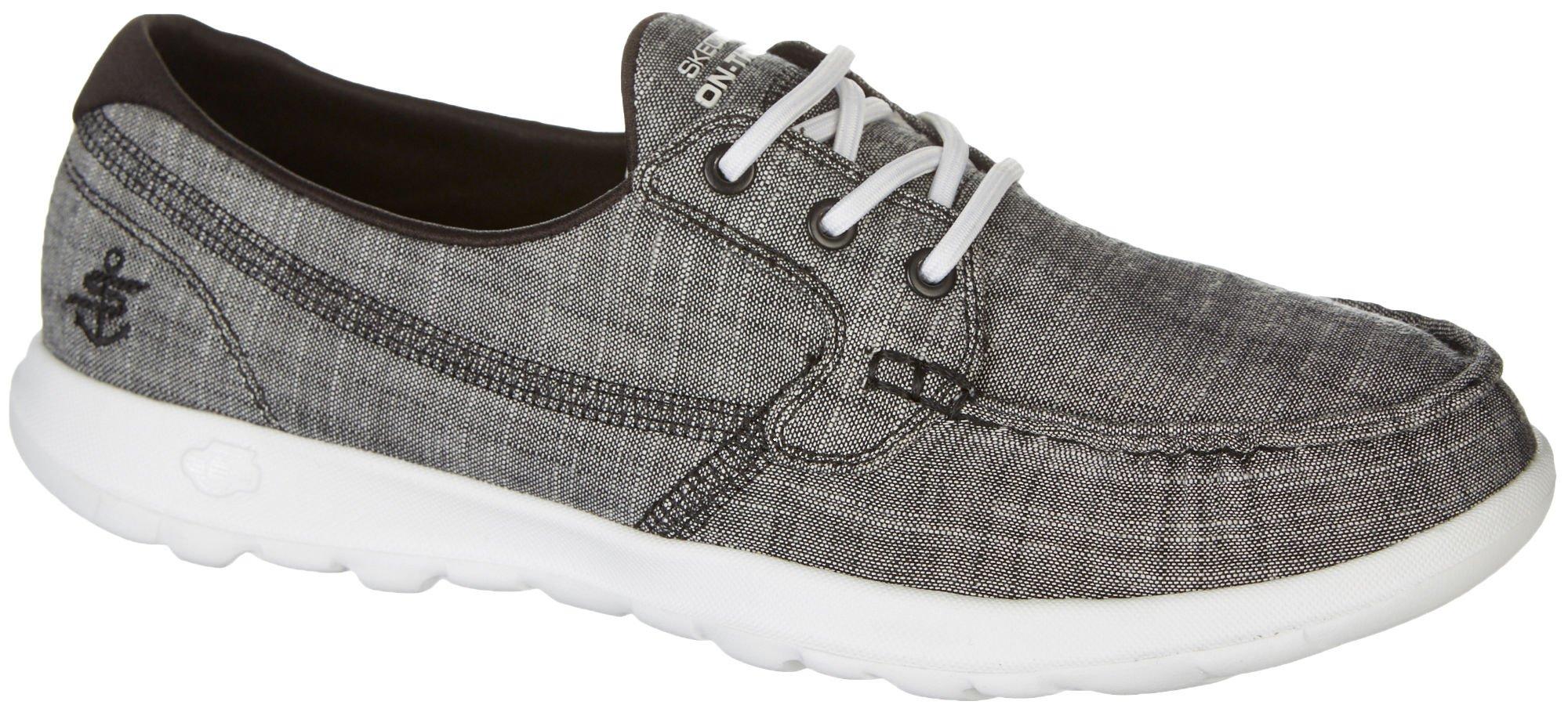 skechers go walk lite womens boat shoes
