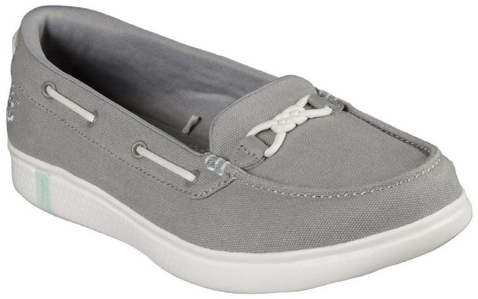 women's skechers deck shoes