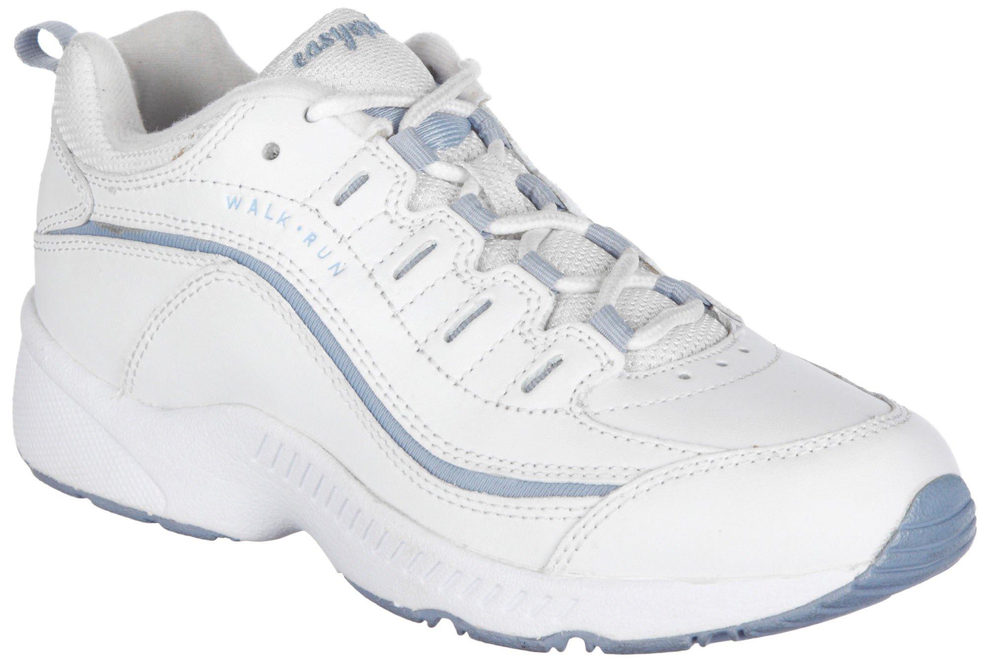 easy spirit white tennis shoes