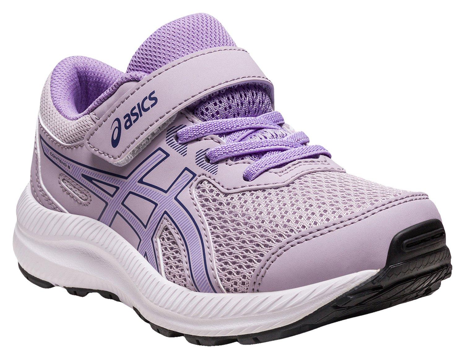 Asics Little Girls Contend 8 Athletic Shoes