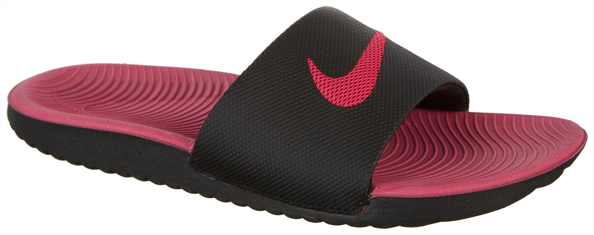 nike kawa slides junior pink