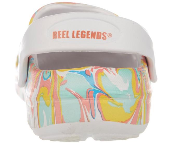 Reel Legends Girls Lakeshore Clogs - Coconut - 2 M