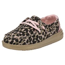 Hey Dude Girls Wendy Youth Leo Nut Casual Shoes