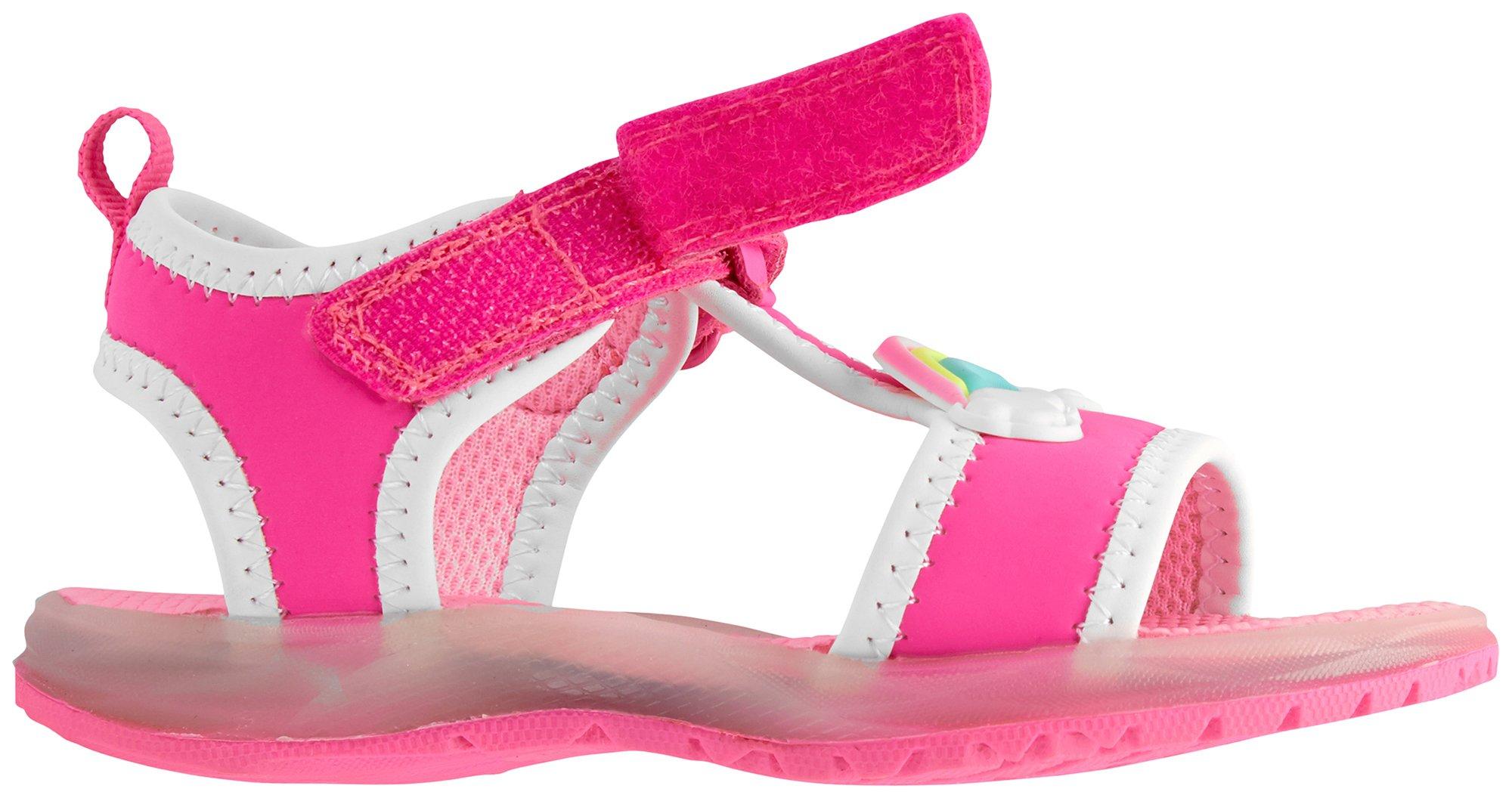 carter's rainbow light up sandals