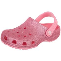 Crocs Girls Classic Glitter Clog