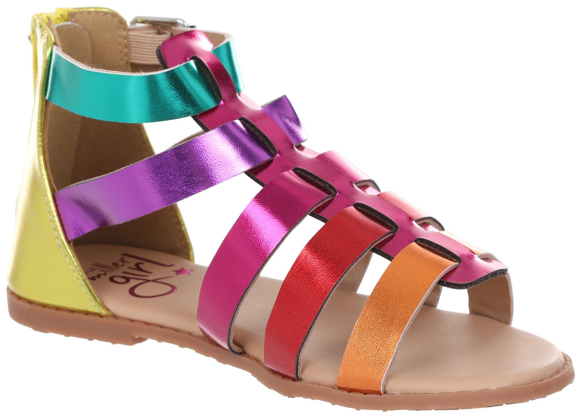 Olivia Miller Girls Multi Gladiator Sandals