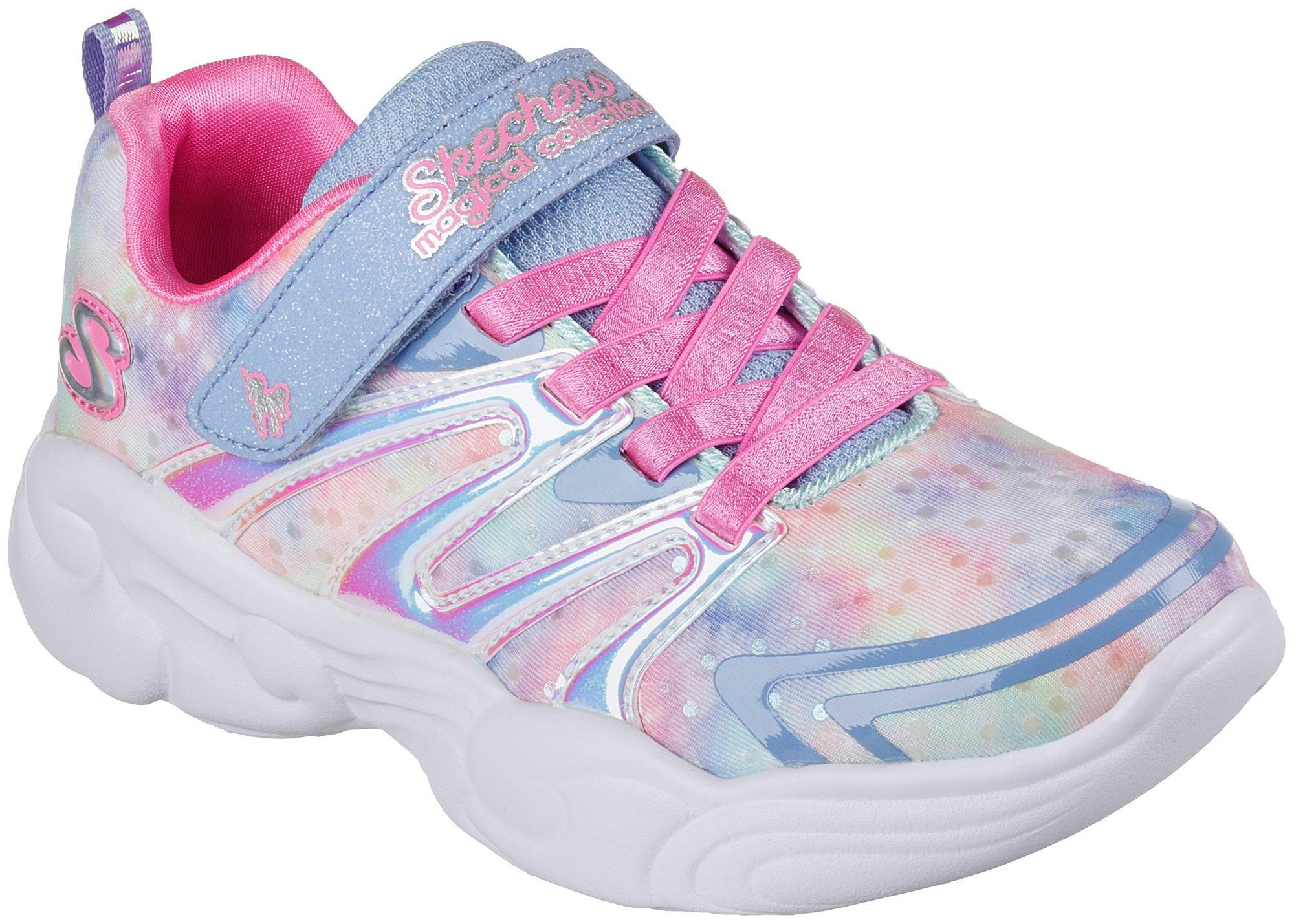 Skechers Girls Unicorn Storm Athletic Shoes