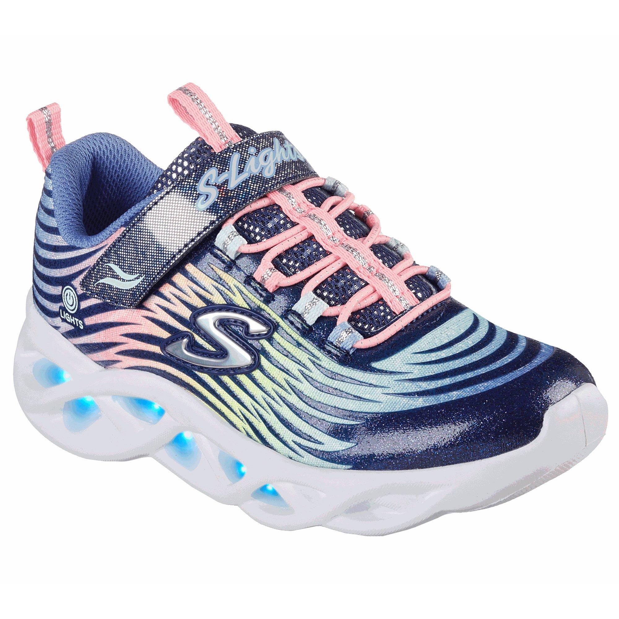 Skechers Girls Twisty Brights Mystical Bliss Athletic Shoes