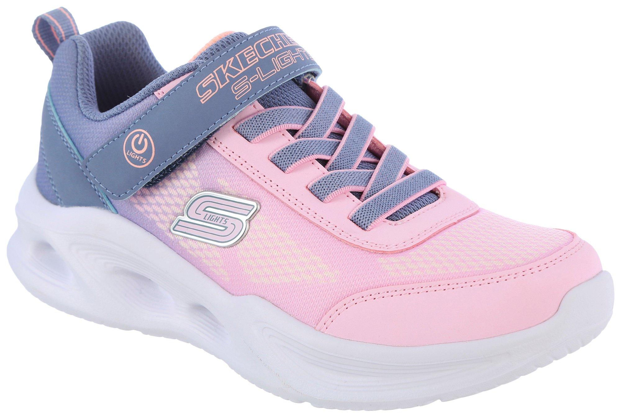 Skechers Girls Sola Glow Athletic Shoes