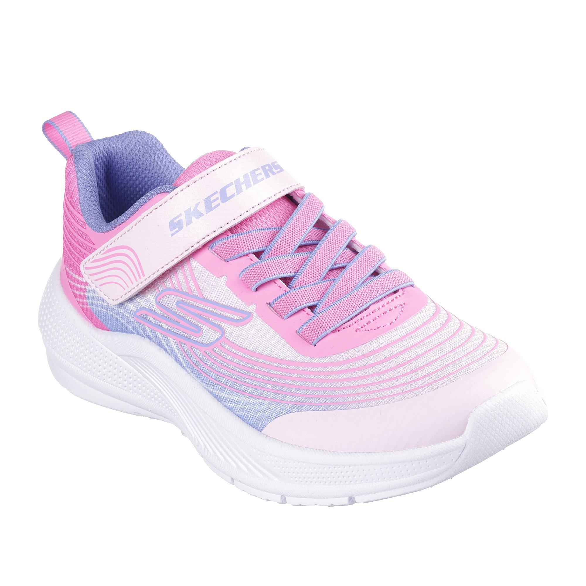 Skechers Girls Microspec Advance Athletic Shoes