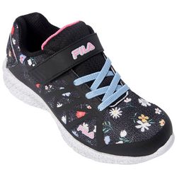 Fila Girls Fantom 6 Floral Athletic Shoes