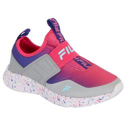 Fila Girls Landbuzzer Marble Sneaker Athletic Shoes