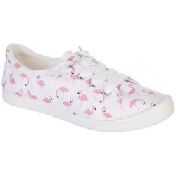 Girls Lollie Flamingos Canvas Sneakers