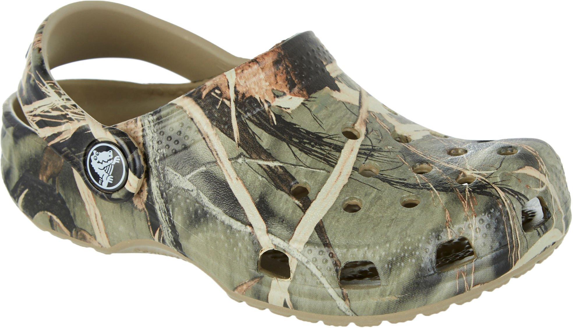 kids realtree crocs