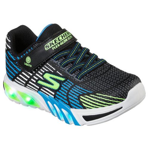 Skechers Boys Flex Glow Elite Athletic Shoes